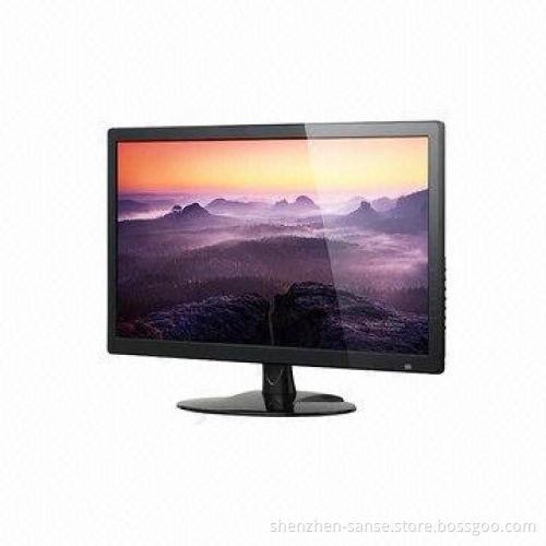 24-inch LED Monitor, Simple Design, VGA/Speaker/DVI/BNC/Audio Optional/VESA/High-glossy Front Bezel